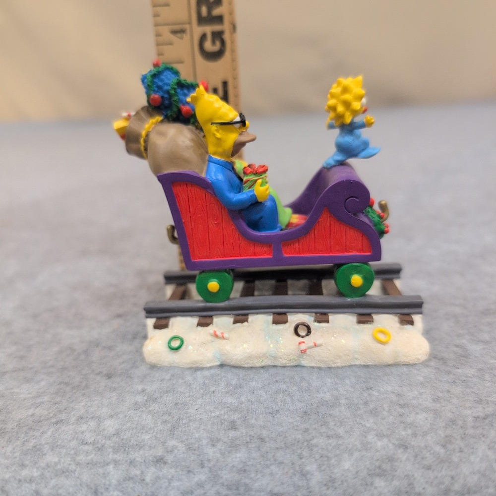 The Simpsons Christmas Express All Aboard for the Holidays 2003 Sculpture - Picture 3 of 5